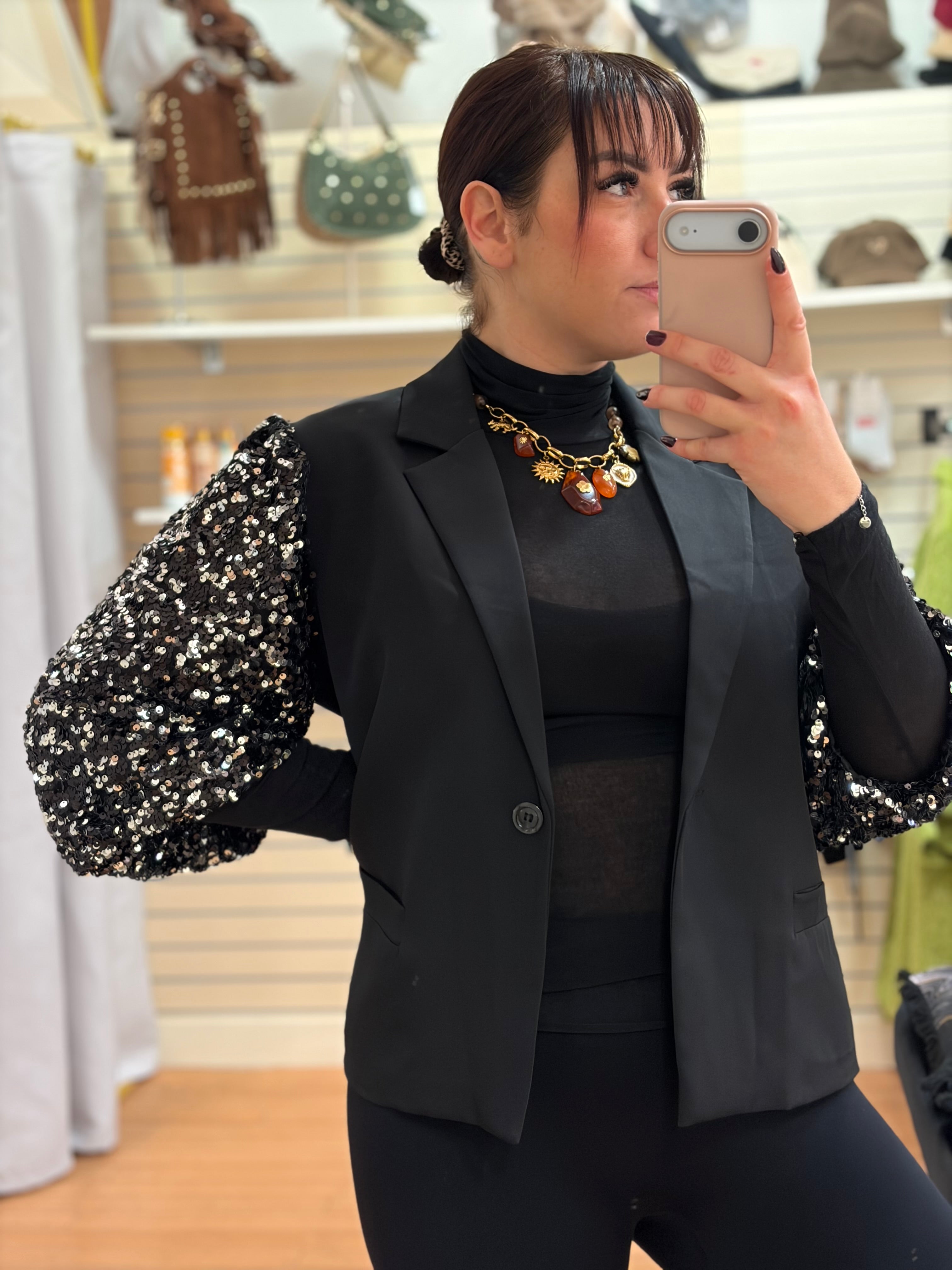 Blazer PERLA pailleté