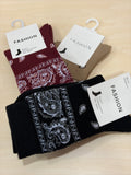 Chaussettes Bandana