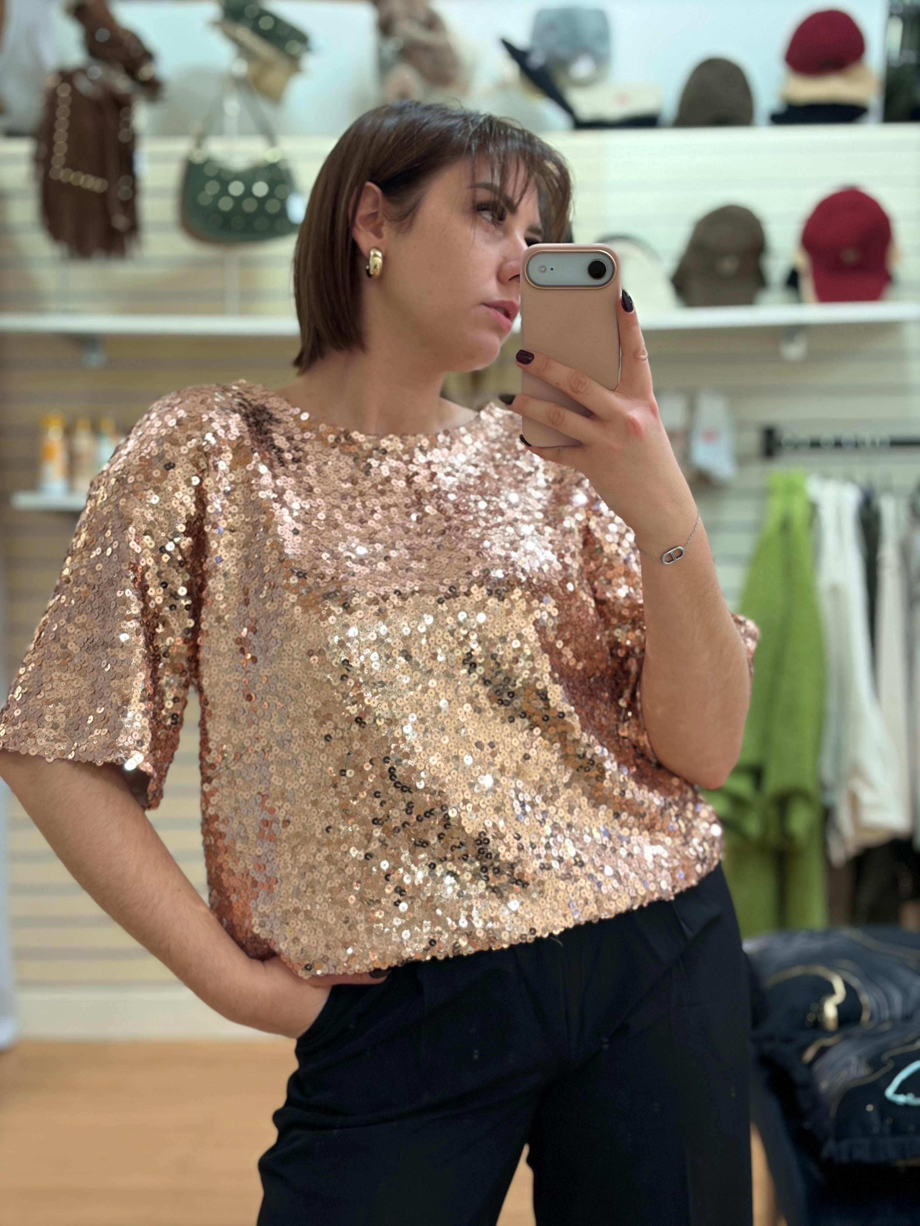 Top KIKI sequins