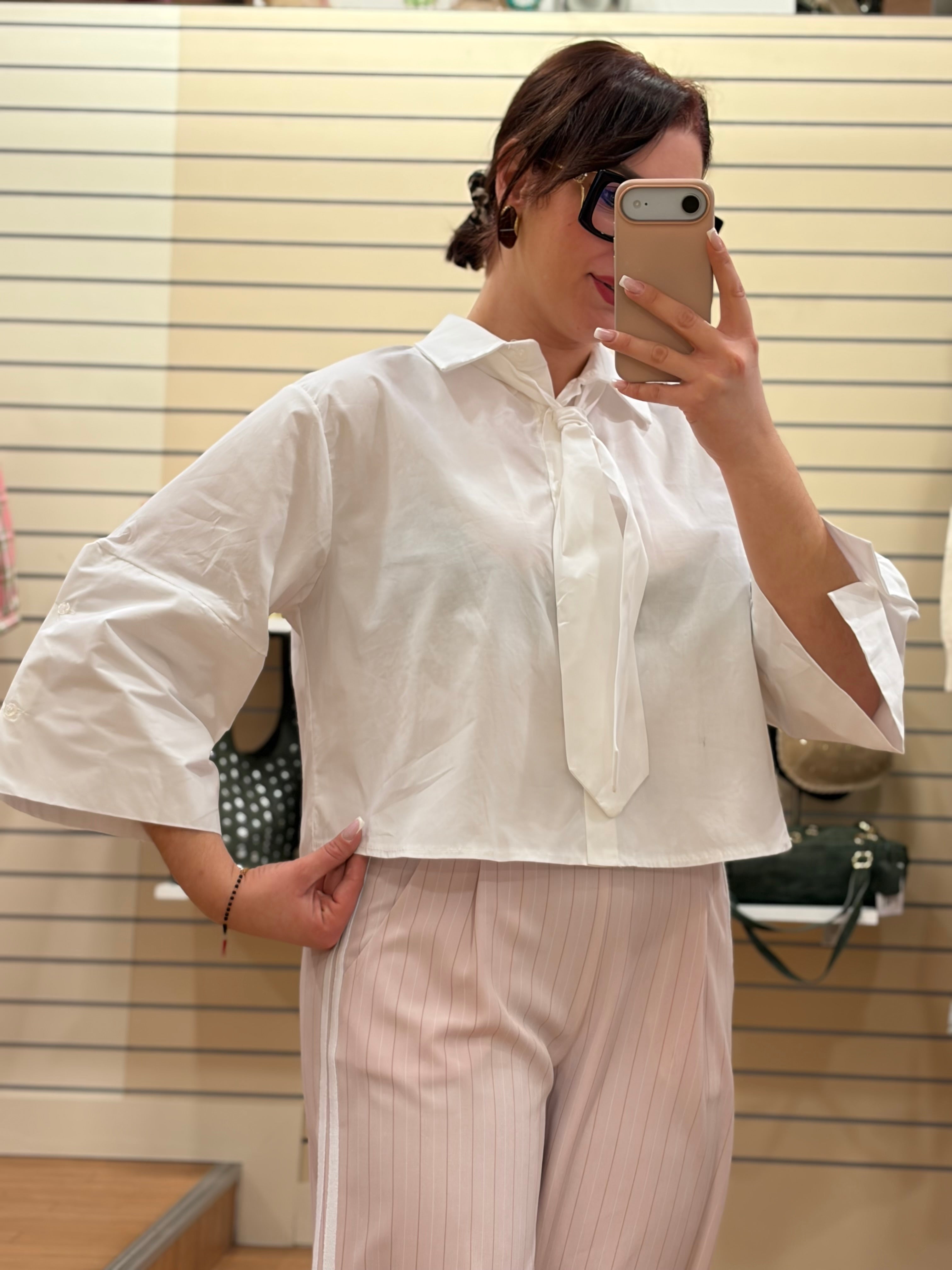 Chemise cravate