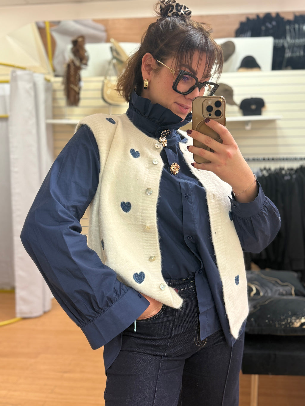 Gilet sans manche Cuore