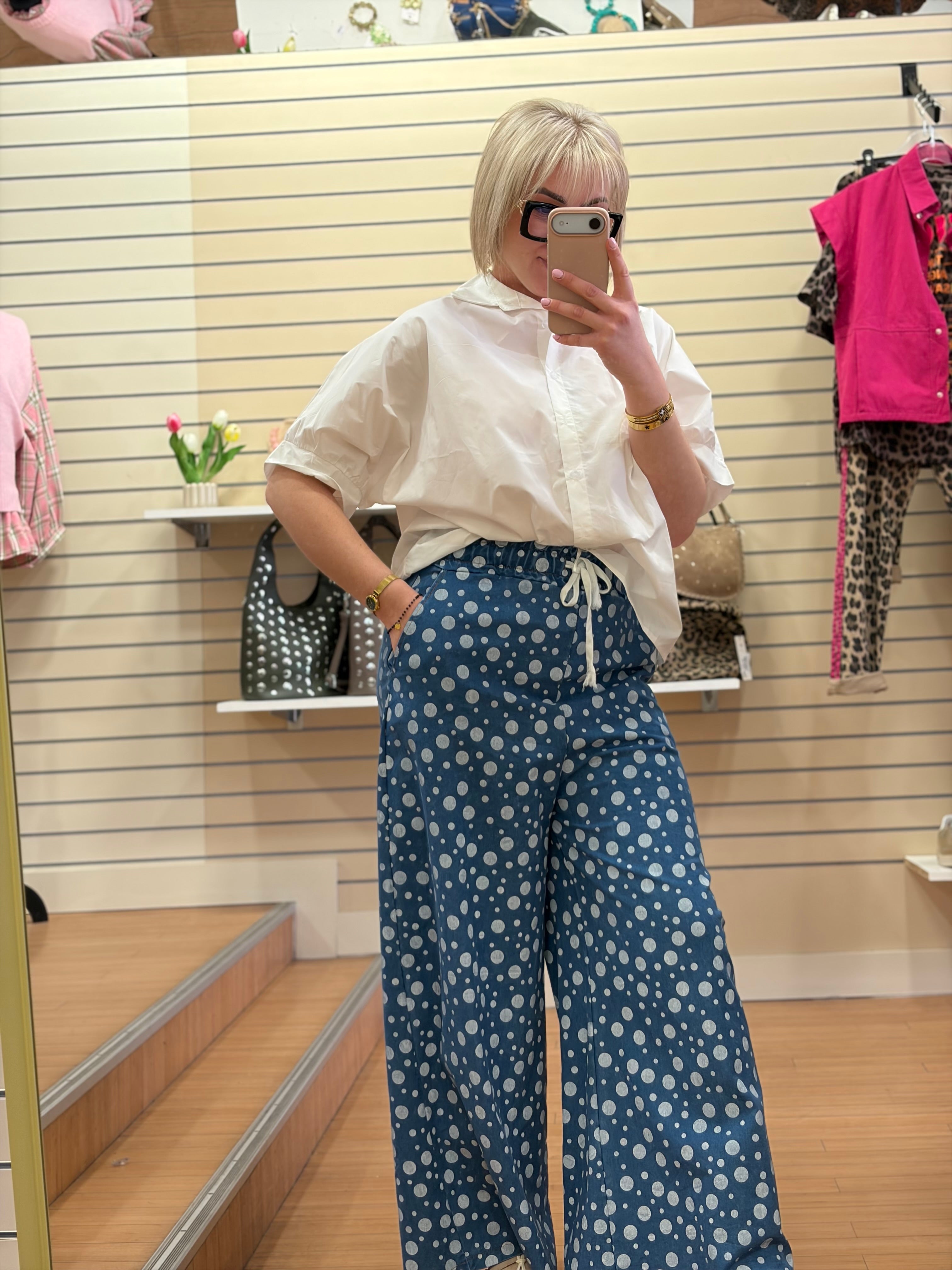 Pantalon pois