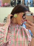 Boucles d’oreilles fleurs