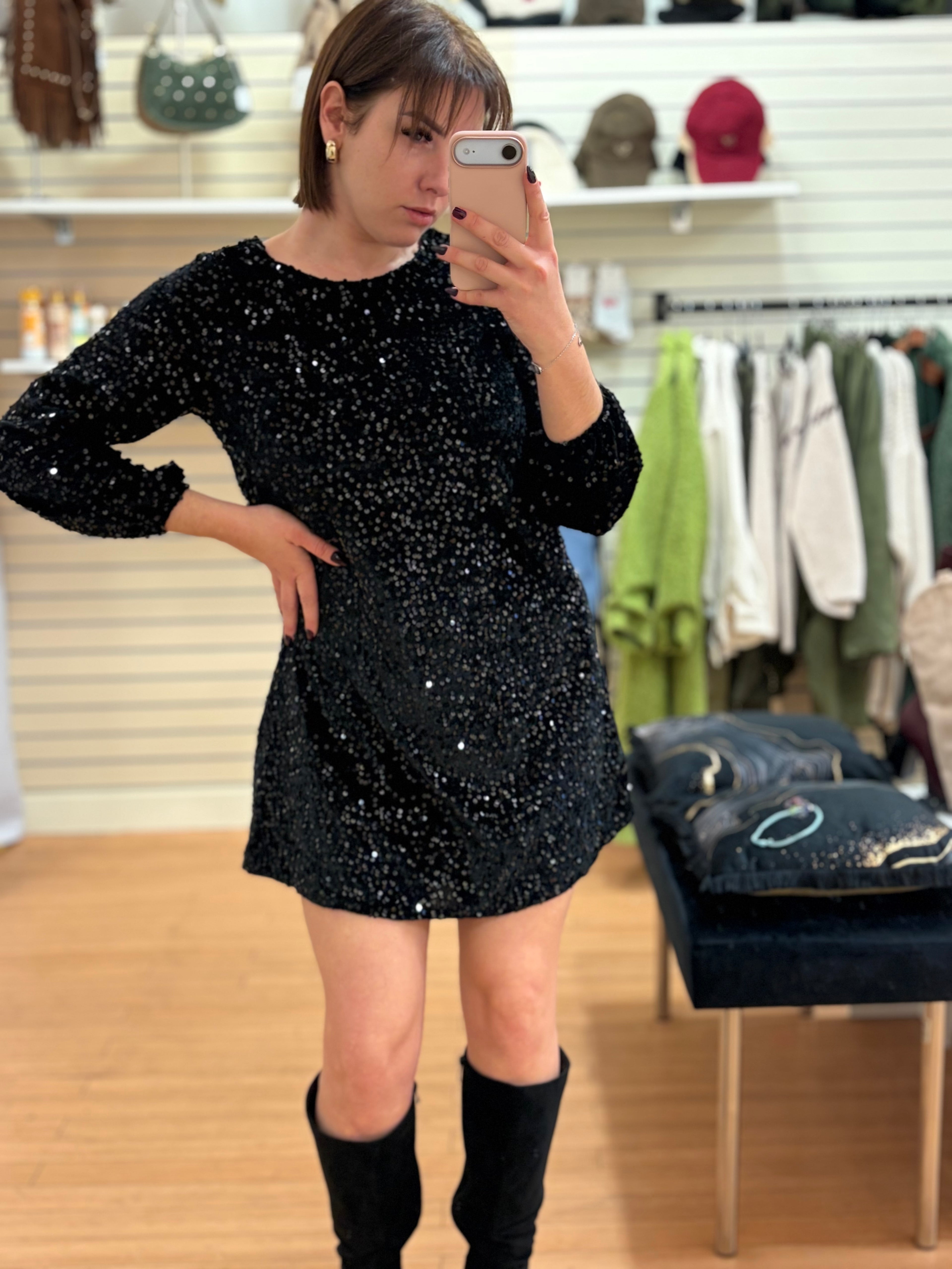 Robe MILA à sequins