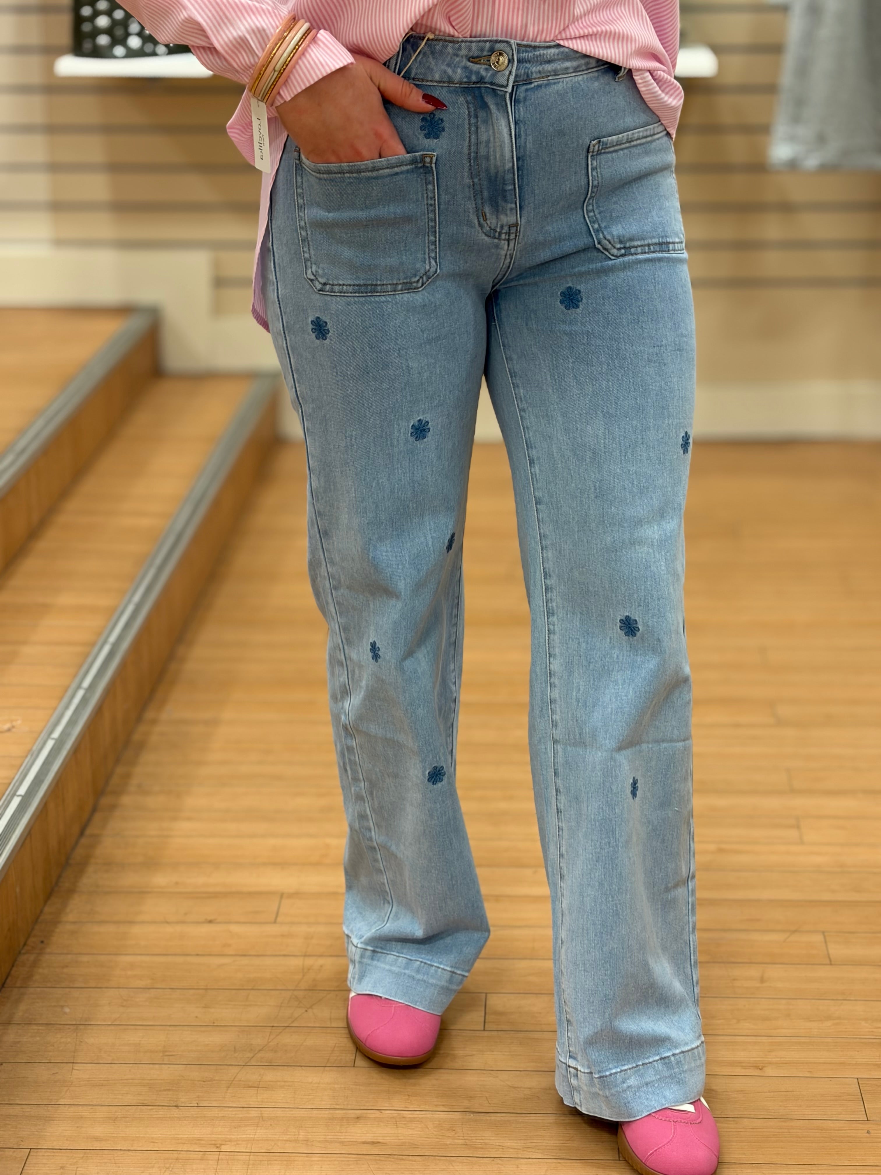 Jeans Floral