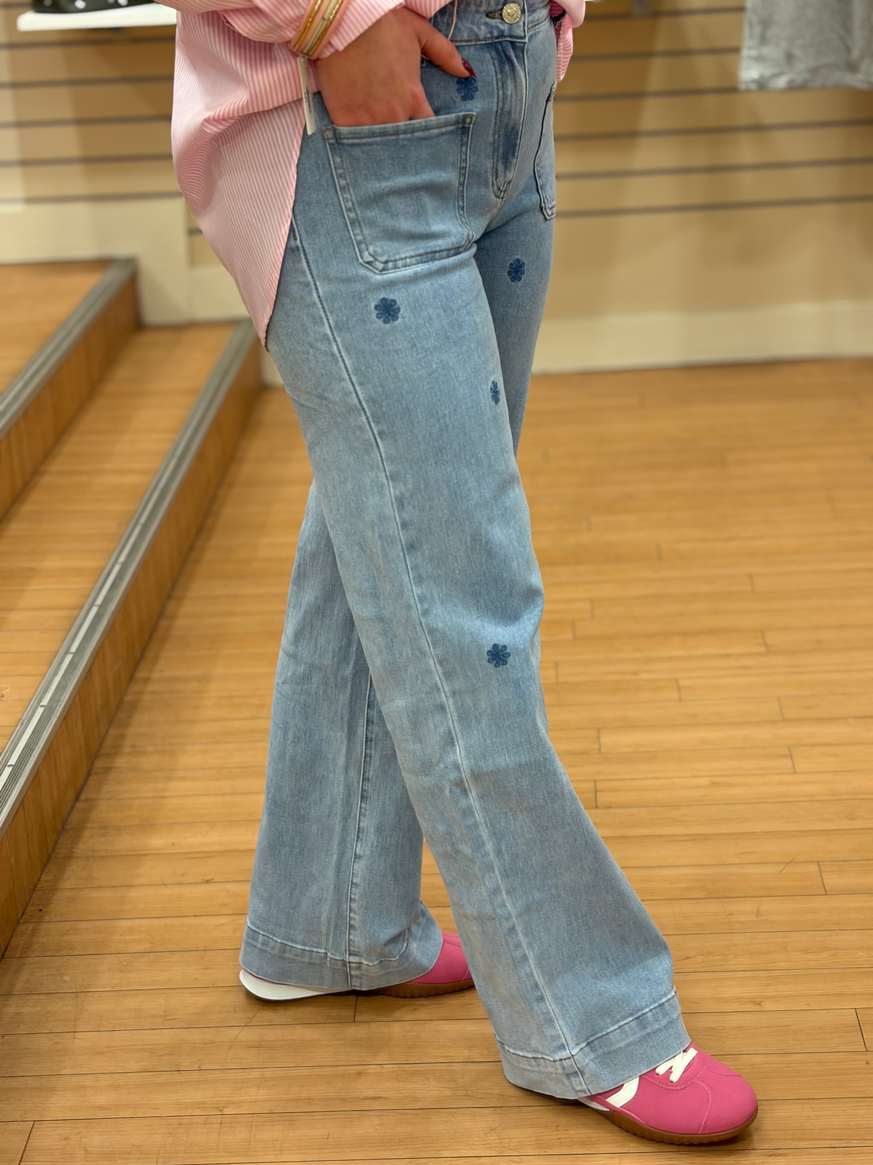 Jeans Floral