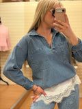 Top en dentelle