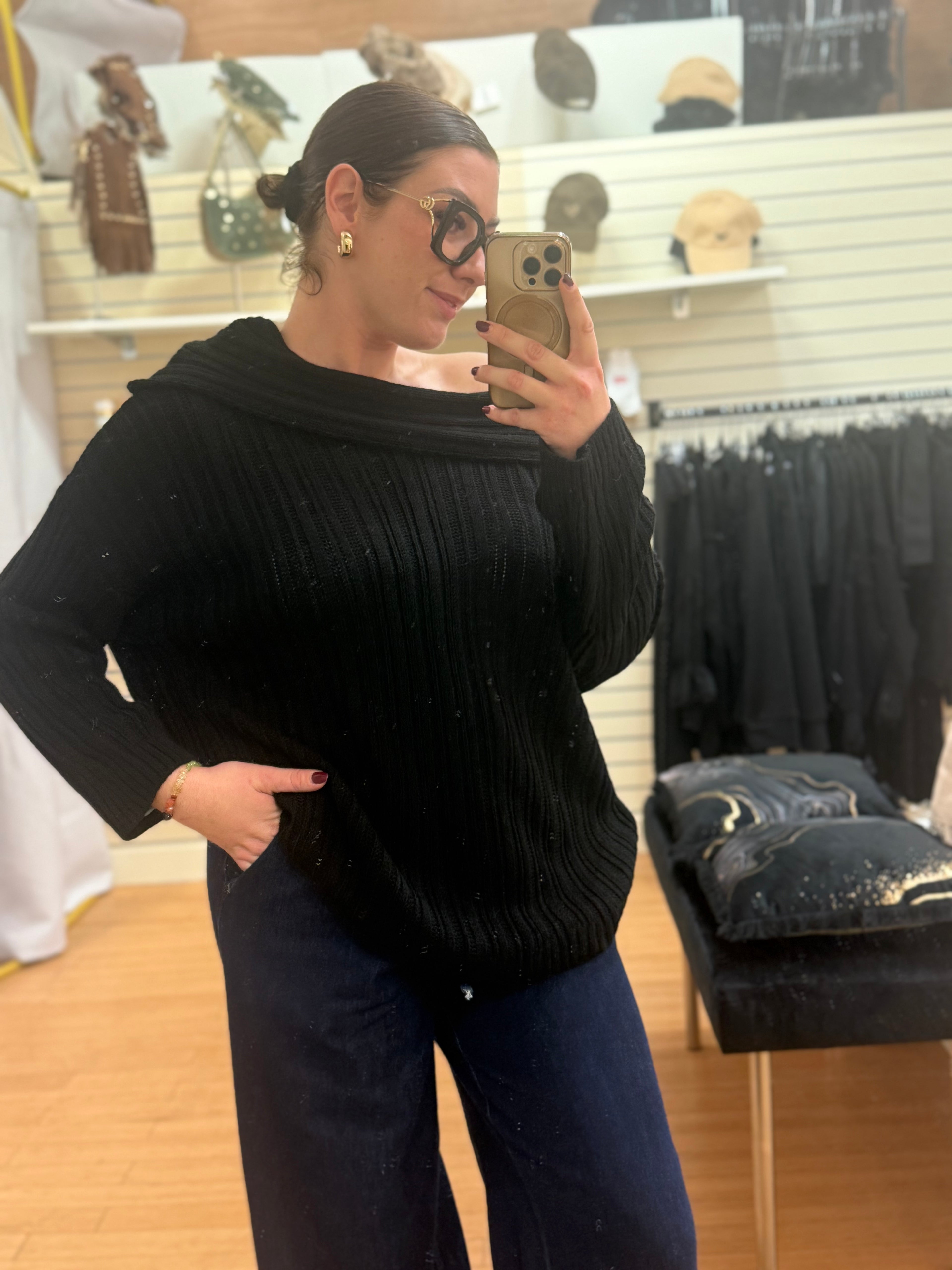 Pull Col Bateau GINA