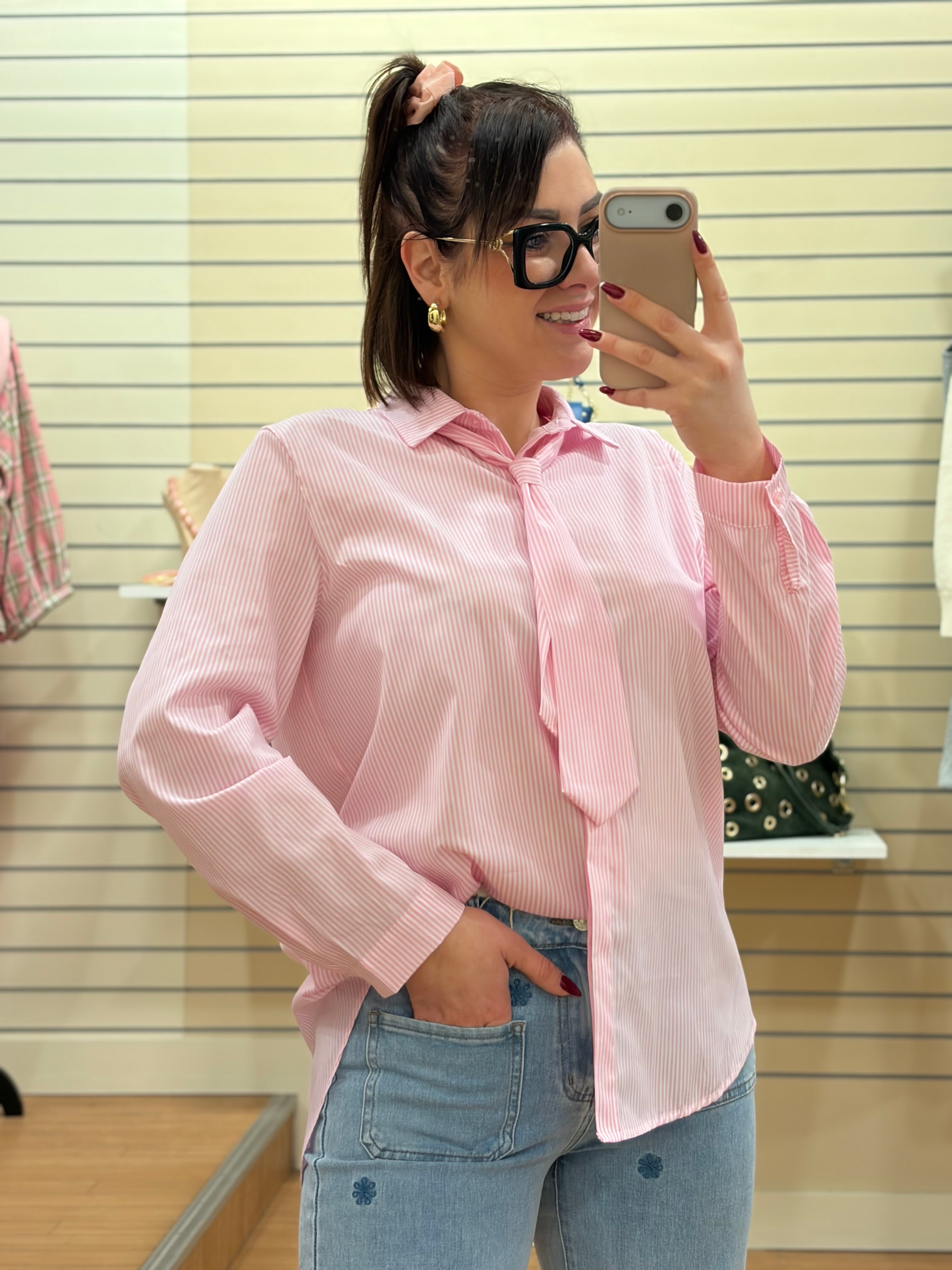 Chemise Cravate