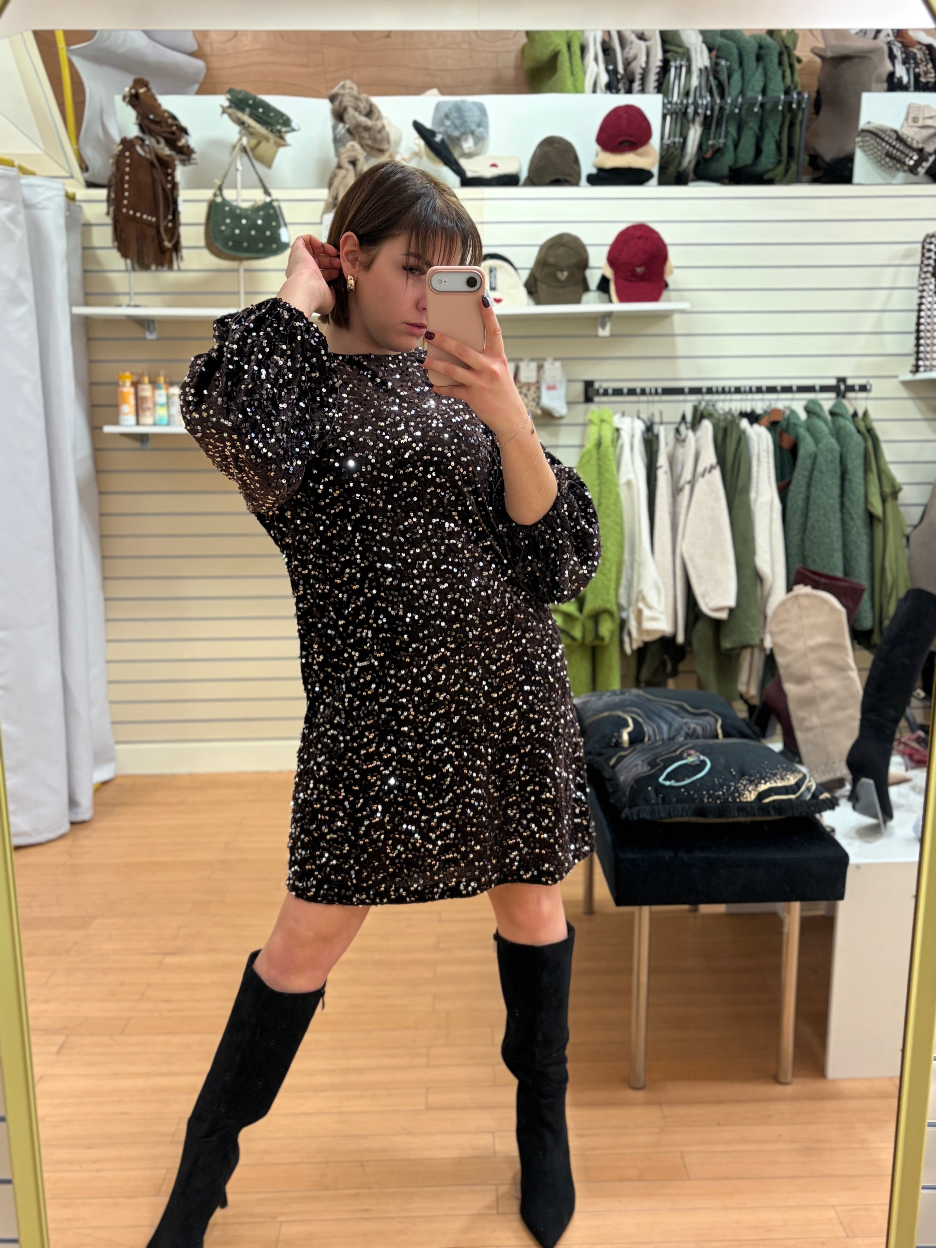 Robe MILA à sequins