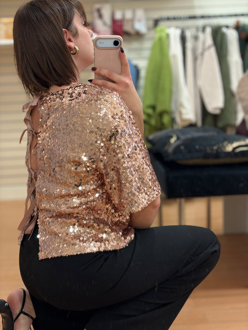 Top KIKI sequins