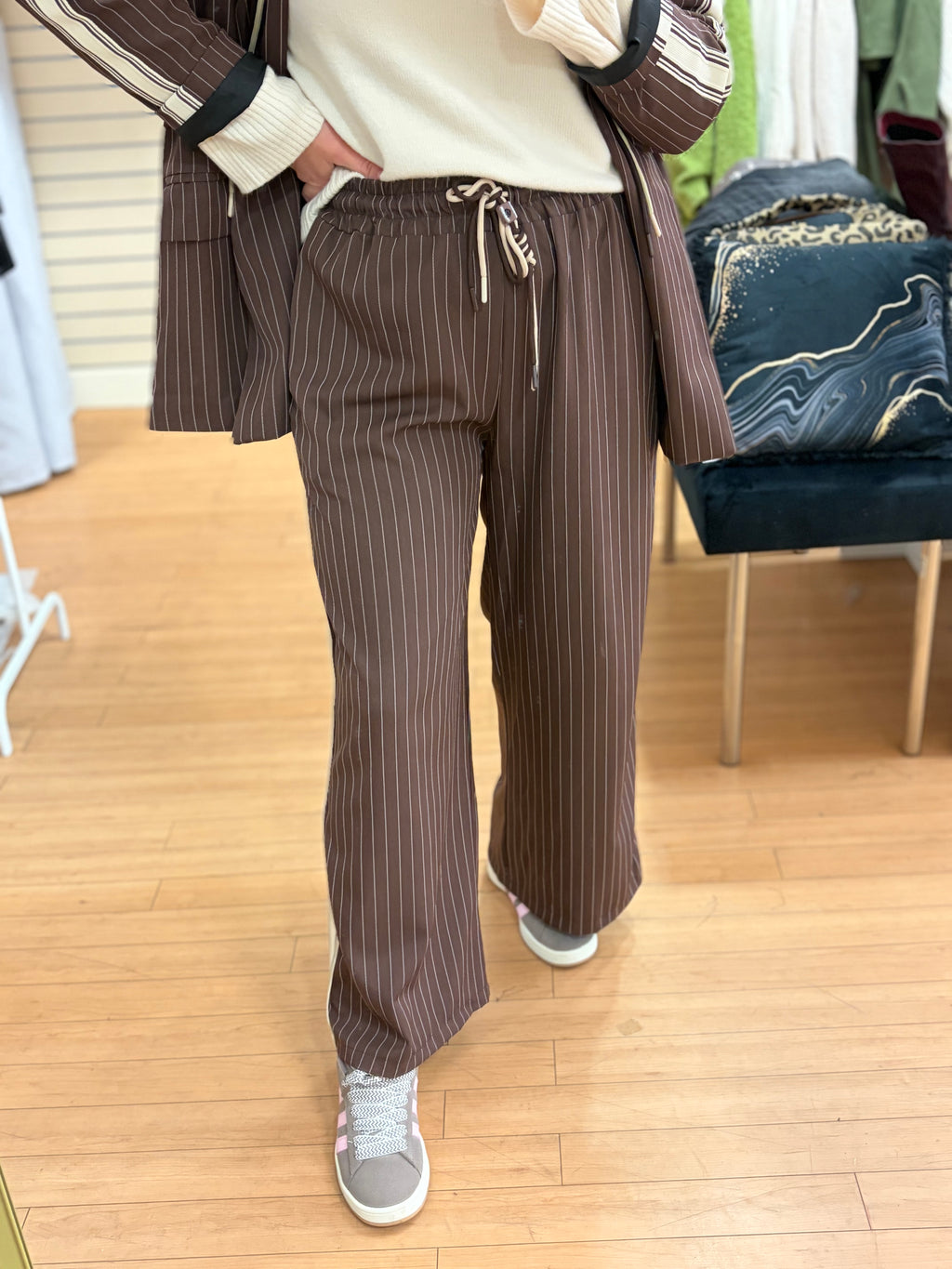 Pantalon ligné