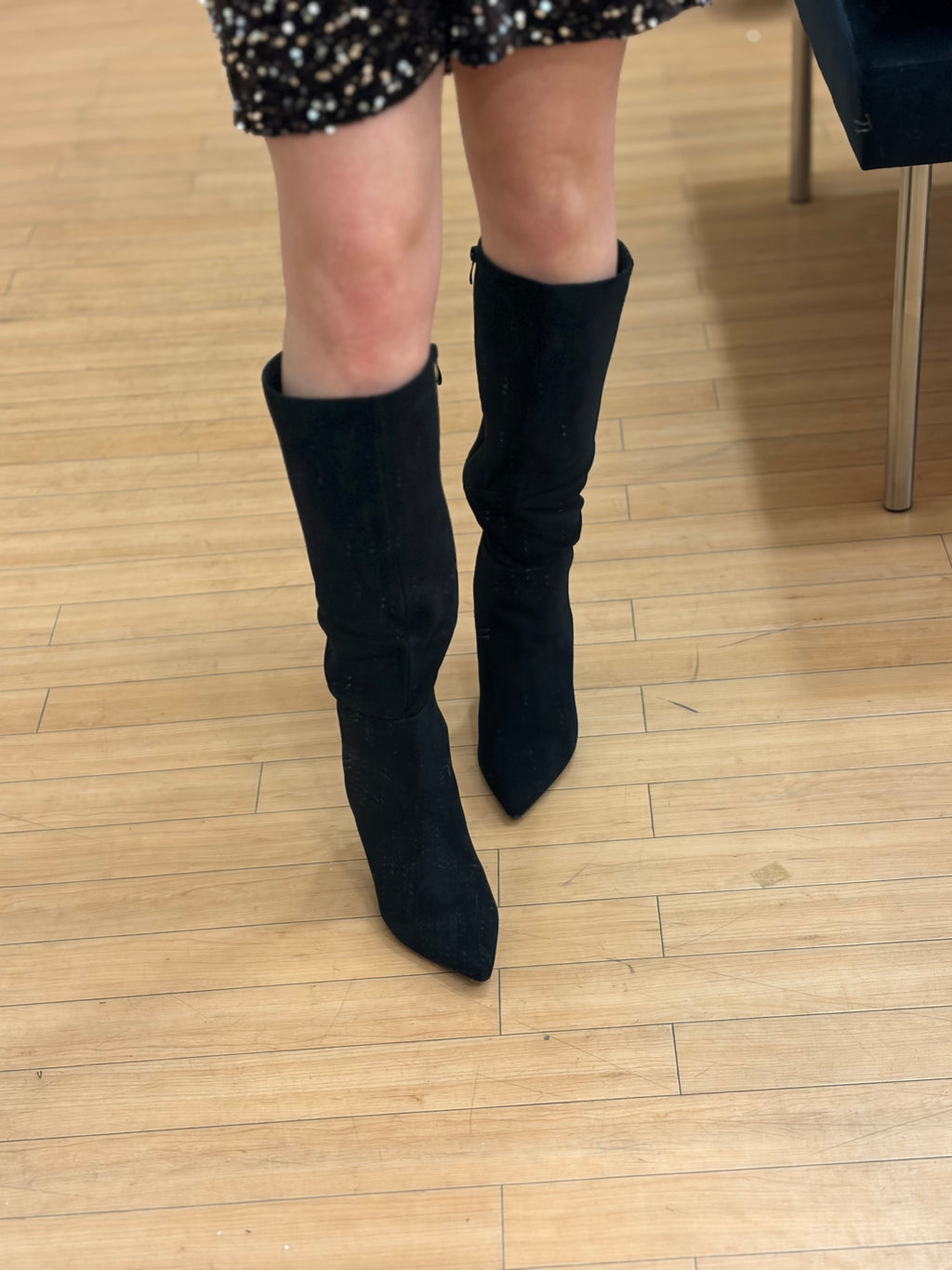 Bottes LO suédine