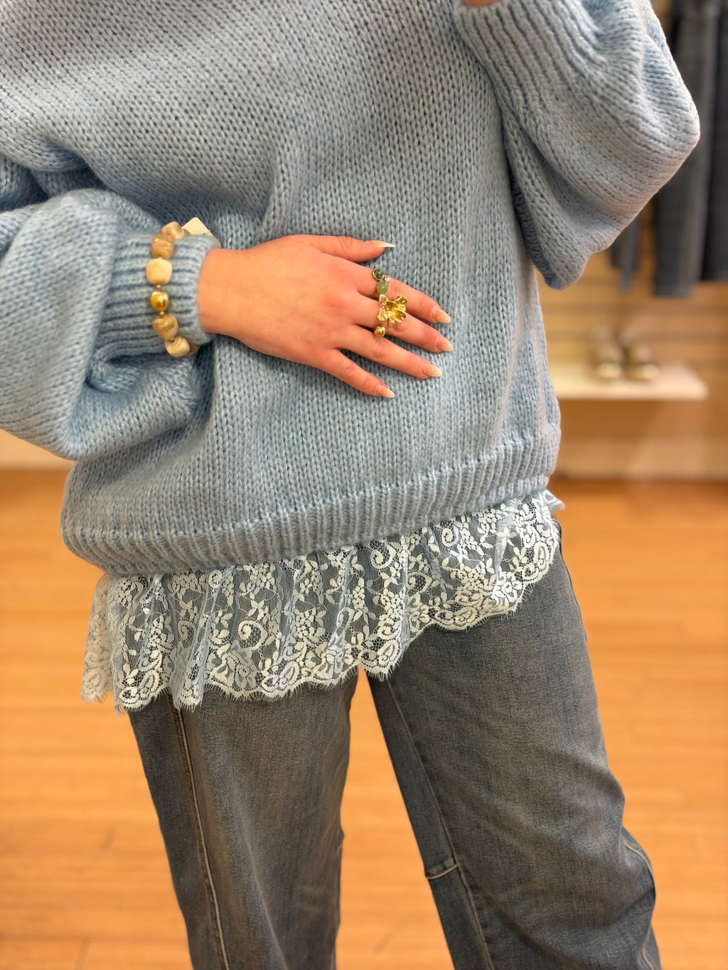 Pull dentelle LIANA