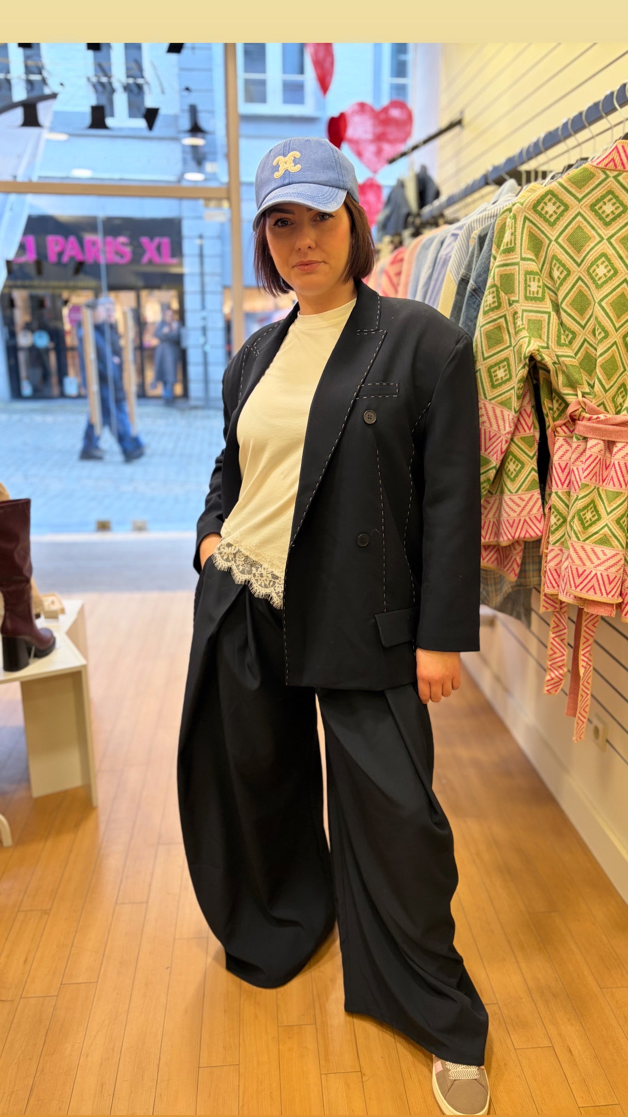Blazer surpique